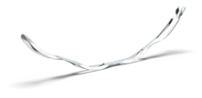 Transparent image of the hydrus microstent